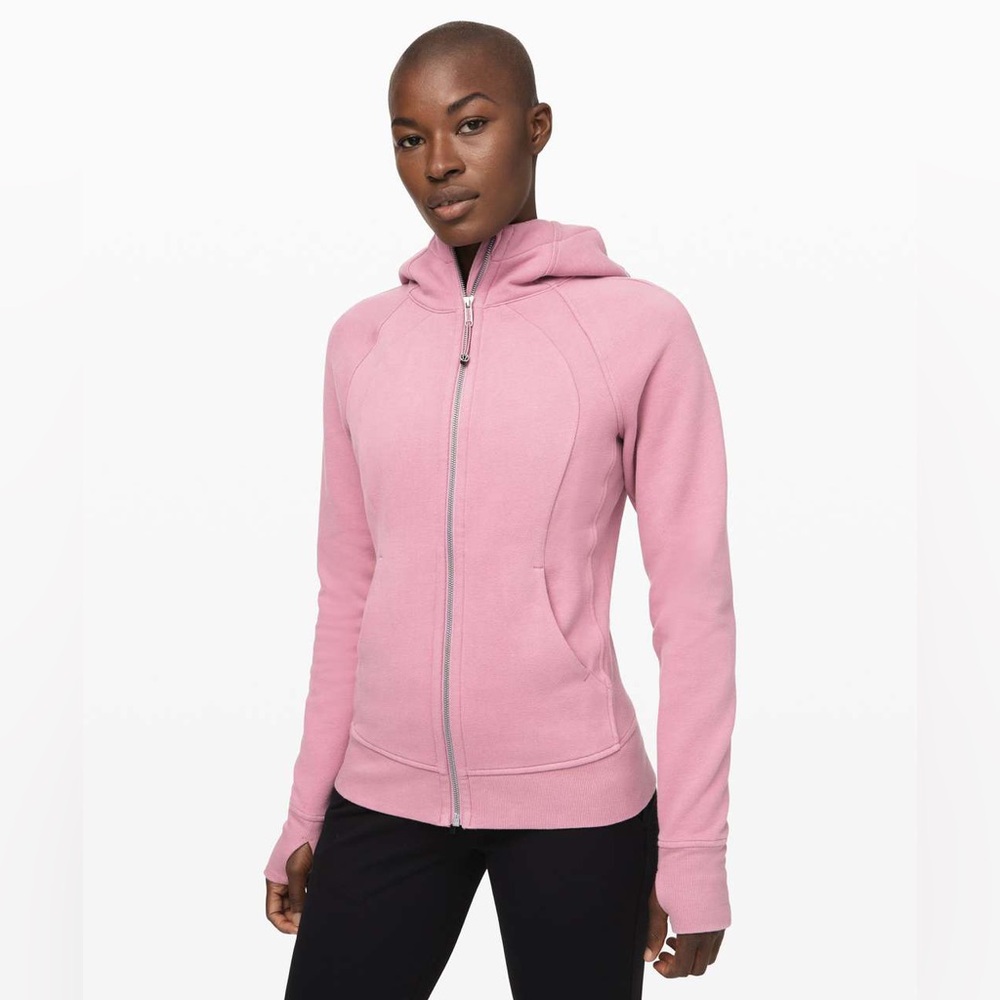 NWT Lululemon Scuba Hoodie Pink Taupe Size 4